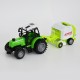 Játék Traktor Körbálázóval Közepes 50cm